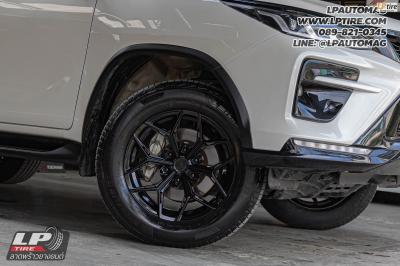 รถ - TOYOTA FORTUNER ล้อแม็ก - VAGE VFX01 SUV V-BLACK สเปค - 18x9 ET15 6x139.7 ยาง - MICHELIN PRIMACY SUV เบอร์ - 265/60-18
