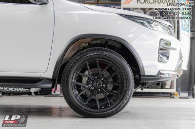 รถ - TOYOTA FORTUNER ล้อแม็ก - VAGE VF-S01 SUV FlowForming BLACK สเปค - 20x9 ET15 6x139.7
ใช้ยางเดิม