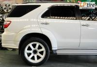 Toyota Fortuner + ล้อแม็ก LENSO RT7 20นิ้ว สีขาว + ยาง FALKEN TZ04 265/50R20