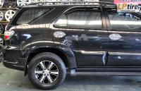 Toyota Fortuner + ล้อแม็ก J-Sport PM-4 17นิ้ว สีดำหน้าเงา