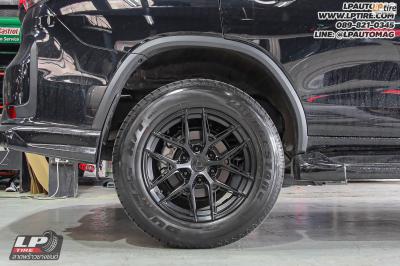 รถ - TOYOTA FORTUNER ล้อแม็ก - VAGE VF013 SUV FlowForming BLACK FLAT สเปค - 18x9 ET15 6x139.7