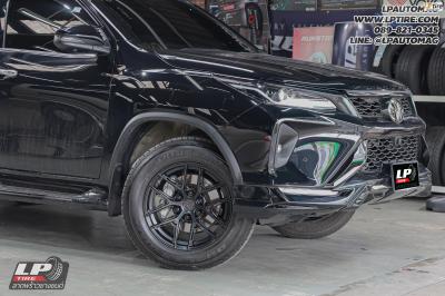 รถ - TOYOTA FORTUNER ล้อแม็ก - VAGE VF013 SUV FlowForming BLACK FLAT สเปค - 18x9 ET15 6x139.7