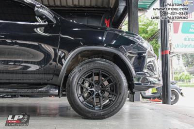 รถ - TOYOTA FORTUNER ล้อแม็ก - VAGE VF013 SUV FlowForming BLACK FLAT สเปค - 18x9 ET15 6x139.7