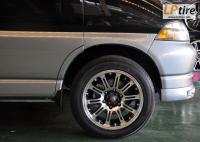 Toyota Granvia + ล้อแม็ก SSW Granite (S151) 17นิ้ว สีดำหน้าเงา + ยาง Yokohama V551 225/55R17