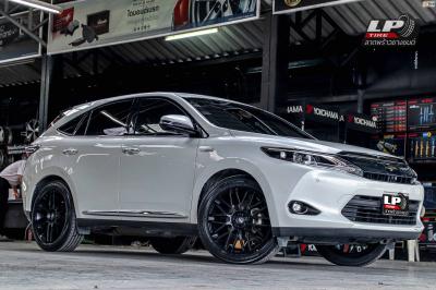 รถ -TOYOTA HARRIER ล้อแม็ก - MOMO H486T REVENGE ดำด้าน ขอบ - 20x8.5 ET38 5x114.3 ยาง - YOKOHAMA AE61 เบอร์ - 235/55-20