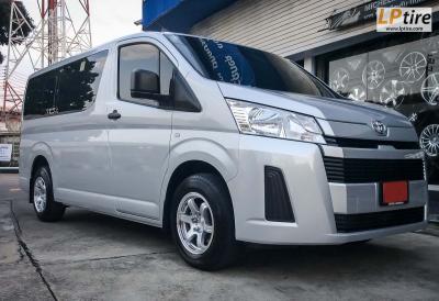 Toyota Hiace + ล้อแม็กลาย XT-6 New Commuter 2019