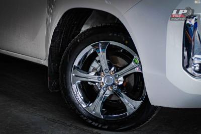 รถ - TOYOTA REVO ล้อแม็ก - MGW AF-60 สี โครเมี่ยม สเปค - 17x7 5x100-5x114.3 ET40