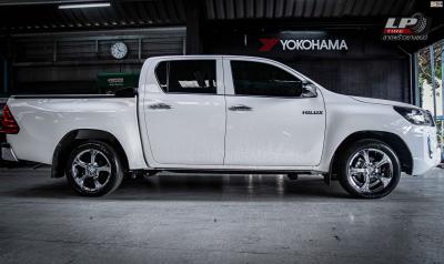 รถ - TOYOTA REVO ล้อแม็ก - MGW AF-60 สี โครเมี่ยม สเปค - 17x7 5x100-5x114.3 ET40