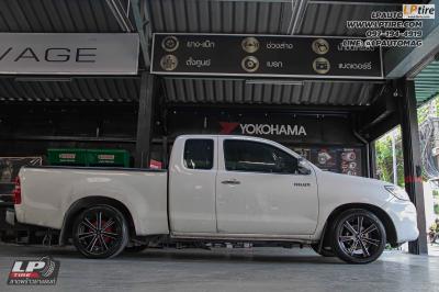 รถ - Toyota Hilux Revo ล้อแม็ก - LENSO Jager Gamma สเปค - 17x7.5 ET38 5x114.3 ยาง - ALLIANCE AL30 030Ex เบอร์ - 215/55-17