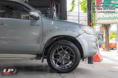 รถ - TOYOTA VIGO ล้อแม็ก - VAGE VFX01 SUV FlowForming V-DARK สเปค - 18x9 ET15 6x139.7
ยาง - YOKOHAMA Alliance 040SP AL40 เบอร์ - 255/55-18