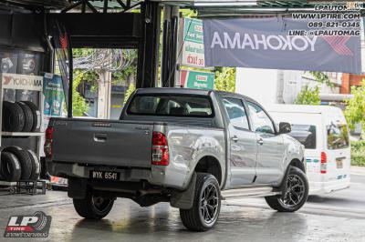 รถ - TOYOTA VIGO ล้อแม็ก - VAGE VFX01 SUV FlowForming V-DARK สเปค - 18x9 ET15 6x139.7
ยาง - YOKOHAMA Alliance 040SP AL40 เบอร์ - 255/55-18