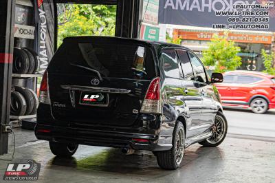รถ - TOYOTA INNOVA ล้อแม็ก - APEX KS014 BBS LM HB ขอบเงา สเปค - 18x8 ET35 5x112-5x114.3