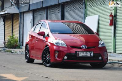 toyota prius จับคู่กับ ล้อแม็ก Lenso Samurai Chouten (SCC)
17x7นิ้ว 5x100,5x114.3 ET40 ดำหน้าเงา
สวยงามมากครับ