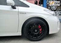 Toyota Prius + ล้อแม็ก CE 28 18นิ้ว สีดำด้าน + ยาง DURUN A-1 225/40-18