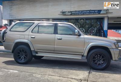 Toyota Sport-Rider + ล้อแม็ก LENSO RTE 17x8 ET20 6x139.7 ดำด้าน