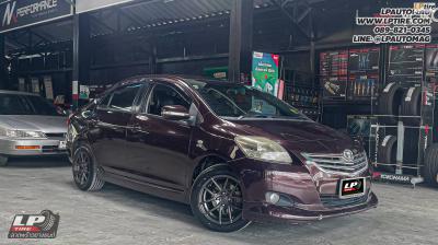 รถ - TOYOTA VIOS ล้อแม็ก - TORQ TAR BY LENSO เทากัน สเปค -15x7 ET35 4x100 ยาง - LENSO D-1CS
เบอร์ - 195/55-15