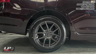 รถ - TOYOTA VIOS ล้อแม็ก - TORQ TAR BY LENSO เทากัน สเปค -15x7 ET35 4x100 ยาง - LENSO D-1CS
เบอร์ - 195/55-15