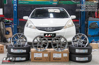 รถ - TOYOTA VIOS ล้อแม็ก - LENSO Jager Dyna Hyper Black สเปค -16x7 ET35 4x100 ยาง - OTANI EK1000 เบอร์ - 195/50R16