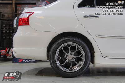 รถ - TOYOTA VIOS ล้อแม็ก - LENSO Jager J1B HB สเปค - 15x7 ET35 4x100 ยาง - MICHELIN Pilot Sport3 เบอร์ - 195/55-15