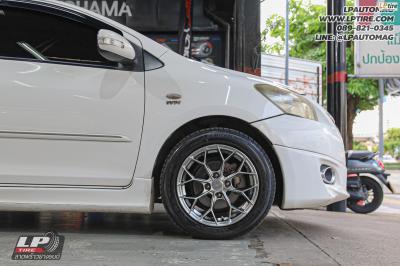 รถ - TOYOTA VIOS ล้อแม็ก - LENSO Jager J1B HB สเปค - 15x7 ET35 4x100 ยาง - MICHELIN Pilot Sport3 เบอร์ - 195/55-15