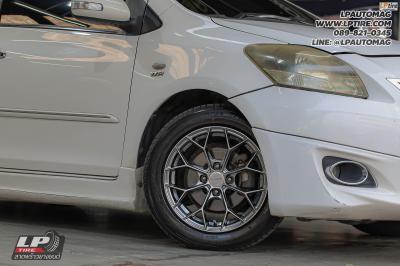 รถ - TOYOTA VIOS ล้อแม็ก - LENSO Jager J1B HB สเปค - 15x7 ET35 4x100 ยาง - MICHELIN Pilot Sport3 เบอร์ - 195/55-15