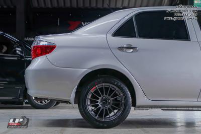 รถ -TOYOTA VIOS ล้อแม็ก - EmotionR RSR (RS05RR) Dark Gun สเปค - 15x7 ET35 4x100 ยาง - YOKOHAMA A-DRIVE AA01 เบอร์ - 195/55-15