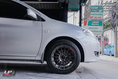 รถ -TOYOTA VIOS ล้อแม็ก - EmotionR RSR (RS05RR) Dark Gun สเปค - 15x7 ET35 4x100 ยาง - YOKOHAMA A-DRIVE AA01 เบอร์ - 195/55-15