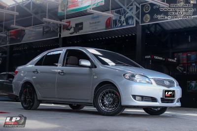 รถ -TOYOTA VIOS ล้อแม็ก - EmotionR RSR (RS05RR) Dark Gun สเปค - 15x7 ET35 4x100 ยาง - YOKOHAMA A-DRIVE AA01 เบอร์ - 195/55-15