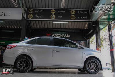 รถ - TOYOTA VIOS ล้อแม็ก - LENSO JAGER DYNA สเปค - 15x6.5 ET38 4x100 รัดยาง - ALLIANCE AL30 030Ex เบอร์- 195/55-15