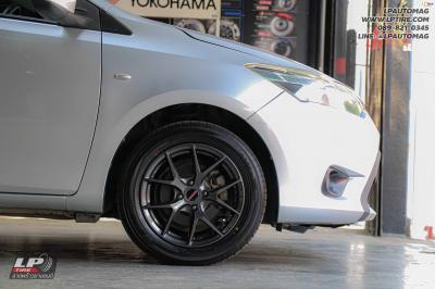 รถ - TOYOTA VIOS ล้อแม็ก - LENSO JAGER DYNA สเปค - 15x6.5 ET38 4x100 รัดยาง - ALLIANCE AL30 030Ex เบอร์- 195/55-15