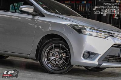 รถ - TOYOTA VIOS ล้อแม็ก - LENSO JAGER DYNA สเปค - 15x6.5 ET38 4x100 รัดยาง - ALLIANCE AL30 030Ex เบอร์- 195/55-15