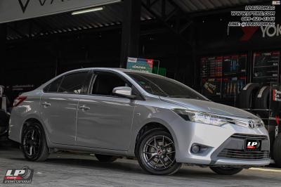 รถ - TOYOTA VIOS ล้อแม็ก - LENSO JAGER DYNA สเปค - 15x6.5 ET38 4x100 รัดยาง - ALLIANCE AL30 030Ex เบอร์- 195/55-15