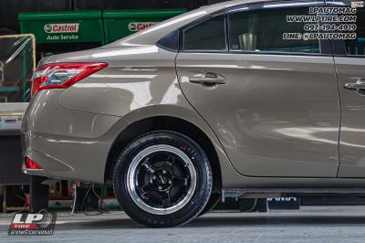 รถ - TOYOTA VIOS ล้อแม็ก - LENSO ProjectD D1SE // PD-SE สเปค - 15x7.5 ET35 4x100
ยาง - YOKOHAMA A-DRIVE AA01 เบอร์ - 195/55-15