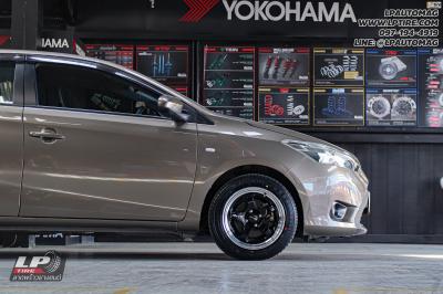 รถ - TOYOTA VIOS ล้อแม็ก - LENSO ProjectD D1SE // PD-SE สเปค - 15x7.5 ET35 4x100
ยาง - YOKOHAMA A-DRIVE AA01 เบอร์ - 195/55-15