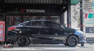 รถ - TOYOTA VIOS ล้อแม็ก - ENKEI SC48 ดำด้าน สเปค -15x7 ET38 4x100 ยาง - ALLIANCE AL30 030Ex
เบอร์ -195/55-15