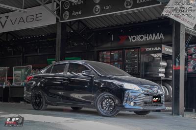 รถ - TOYOTA VIOS ล้อแม็ก - ENKEI SC48 ดำด้าน สเปค -15x7 ET38 4x100 ยาง - ALLIANCE AL30 030Ex
เบอร์ -195/55-15