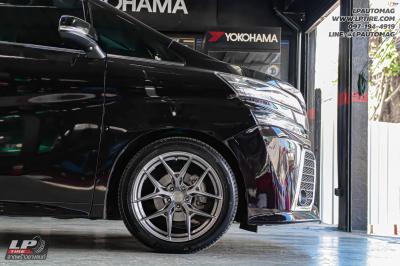 รถ - TOYOTA VELLFIRE ล้อแม็ก - VAGE VF04 SILVER TITANIUM/BRUSH สเปค -19x8.5 ET35 5x112-5x114.3 ยาง - MICHELIN PRIMACY 4 ST เบอร์ - 245/45-19