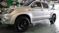 Toyota Vigo + ล้อแม็กลาย Advan RG-D 17นิ้ว สีดำด้าน + ยาง Dunlop AT20 265/65R17