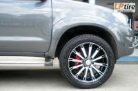 Toyota Vigo + ล้อแม็ก Lenso Intimidator 4 20นิ้ว สีดำหน้าเงา  + ยาง FALKEN TZ04 265/50-20