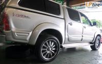 Toyota Vigo + ล้อแม็ก Lenso Intimidator 4 20นิ้ว สีHyper Black + ยาง NEXEN RO H/P 265/50R20