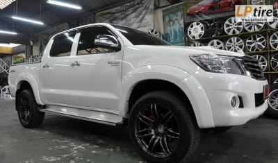 Toyota Vigo + ล้อแม็ก Lenso Project-D Spec D 20นิ้ว สี Hyper Dark + ยาง YOKOHAMA PARADA 265/50R20