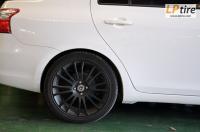 Toyota Vios + ล้อแม็ก Lenso A05 17นิ้ว สีดำด้าน + ยาง FIRENZA ST05A 205/45R17