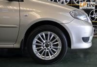 Toyota Vios + ล้อแม็ก SSW Velocity (S158) 15นิ้ว สีHyper Silver + ยาง Yokohama V551195/55R15