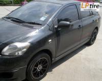 Toyota Vios + ล้อแม็ก Katana GTR-Sport 355 15นิ้ว + ยาง FALKEN ZE522 195/55-15