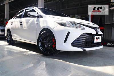 #TOYOTA#VIOS จัดแม็ก LENSO Jager Dyna 17x7.5 ET35 4x100 HD คู่ยาง YOKOHAMA ES32 205/45-17 สวยลงตัว