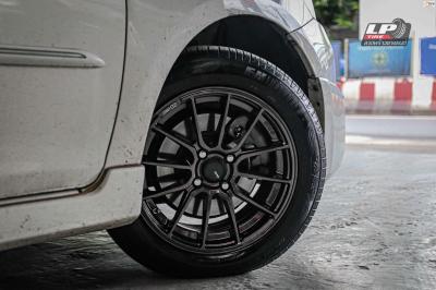 รถ -TOYOTA VIOS ล้อแม็ก - ENKEI SC48 Hyper Dark สเปค -15x7 ET38 4x100 (ยางเดิม)