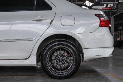 รถ -TOYOTA VIOS ล้อแม็ก - ENKEI SC48 Hyper Dark สเปค -15x7 ET38 4x100 (ยางเดิม)