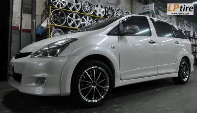 Toyota Wish + Kranze F6765 17นิ้ว