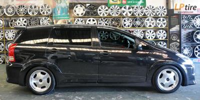 Toyota Wish + แม็ก VIP Euroline DZ 17นิ้ว + ยาง MAXXIS MA-651 215/50R17