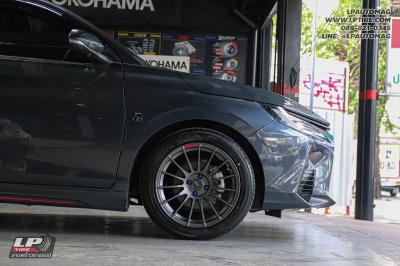 รถ - TOYOTA YARIS ล้อแม็ก - SSW S254 RS05RR เทากัน สเปค - 17x8 ET35 4x100 รัดยาง -ALLIANCE AL30 030Ex เบอร์- 215/50-17